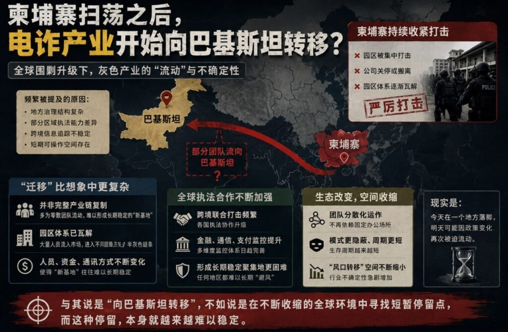 柬埔寨扫荡之后，电诈产业开始向巴基斯坦转移？-足球比赛在线-足球比分网-足球论坛